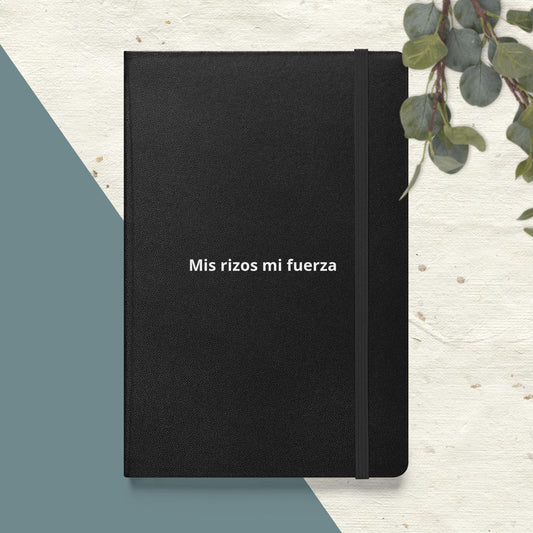 Hardcover bound notebook